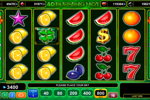 Burning Hot Slot Free Play