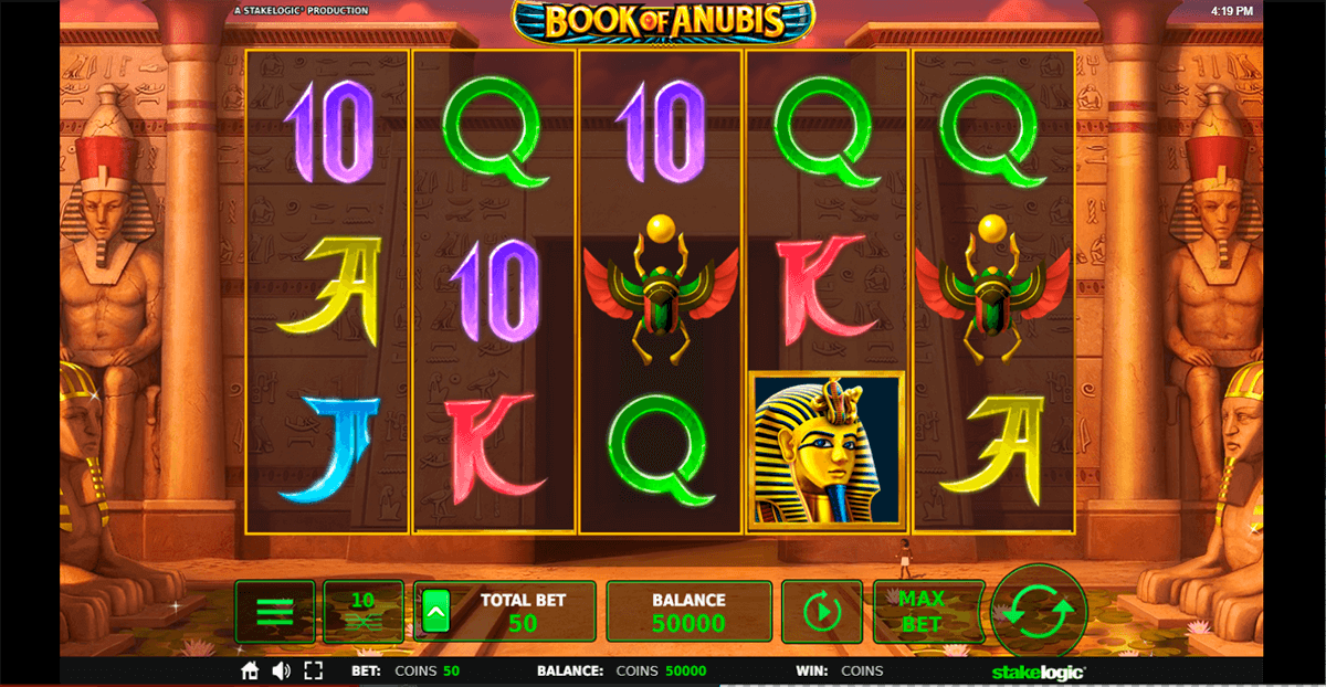 Reader book of anubis slot machine online stake logic update zeus