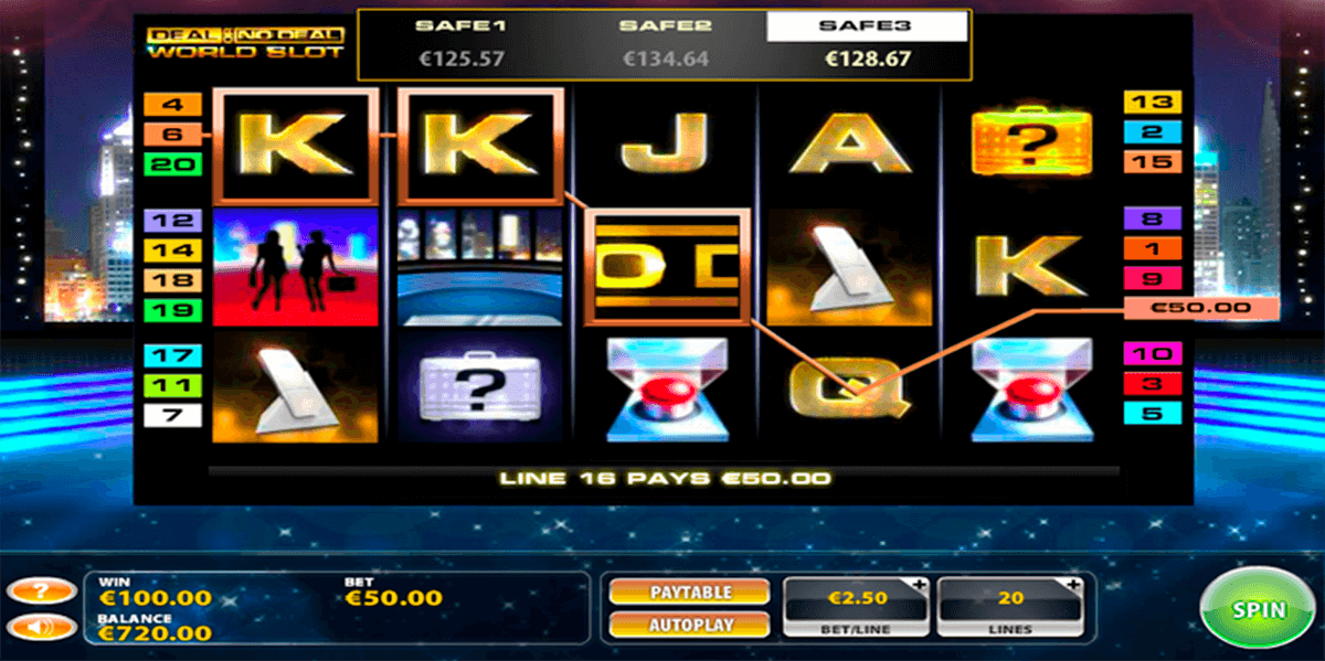 Deal or No Deal World Slot Machine Online with 95.06% RTP ᐈ Endemol ...