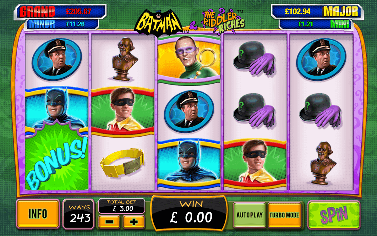 play free casino slot games online batman