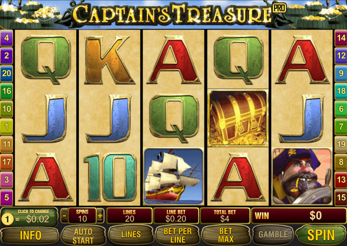 Captain Treasure Slot