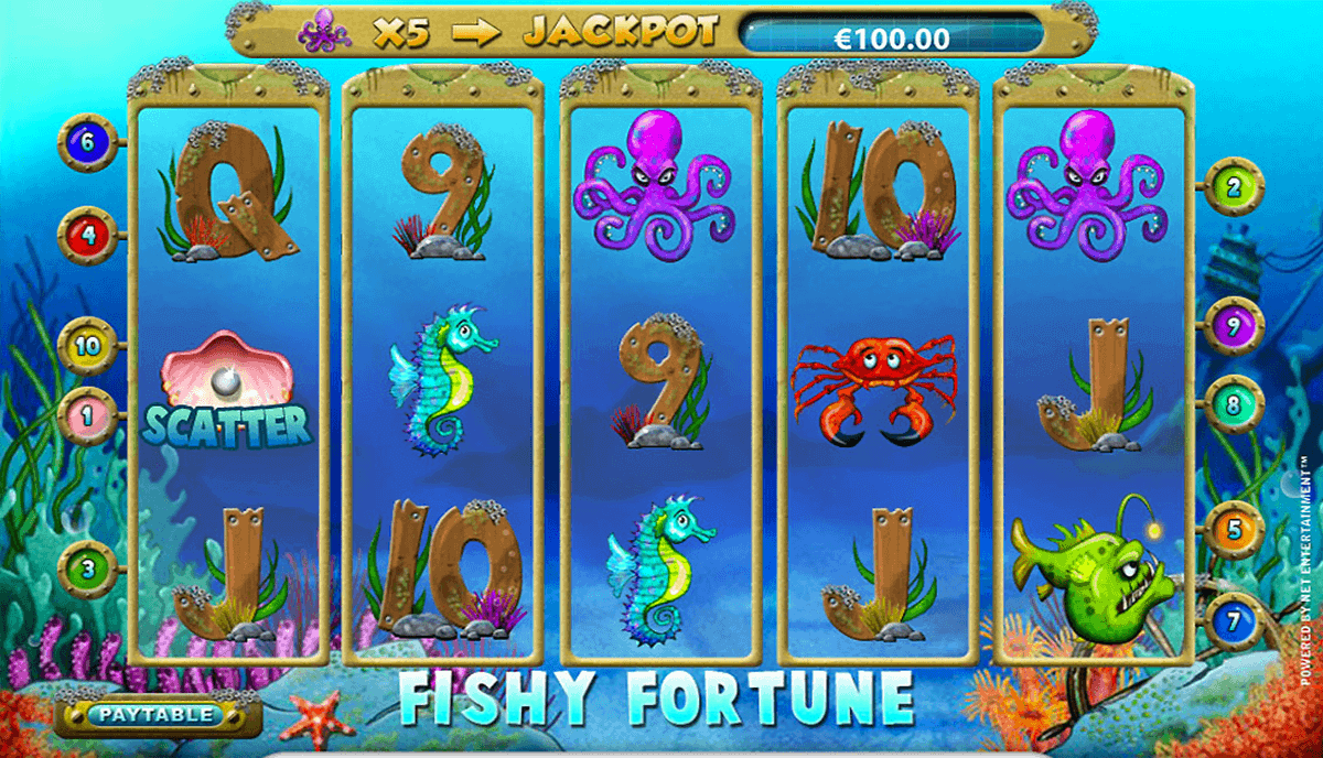 Fishy fortune slots poker