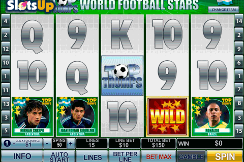 FOOTBALL STARS PLAYTECH CASINO SLOTS 