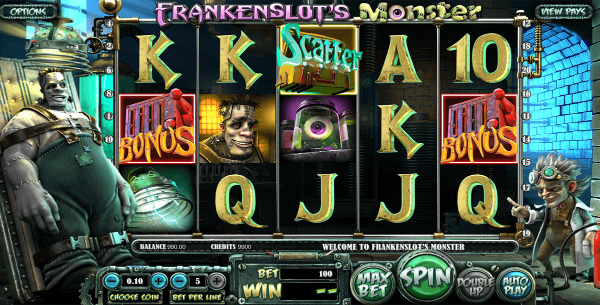 Spooky spins slot machine for sale