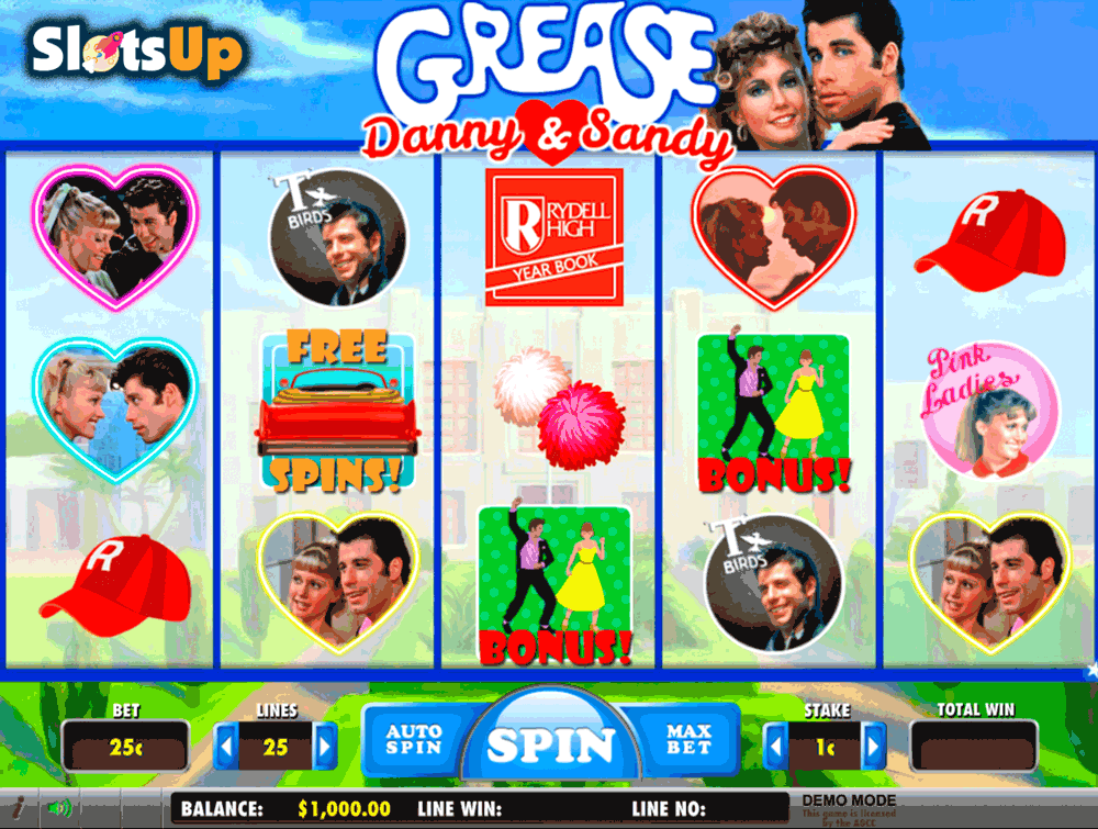 Grease slot machine