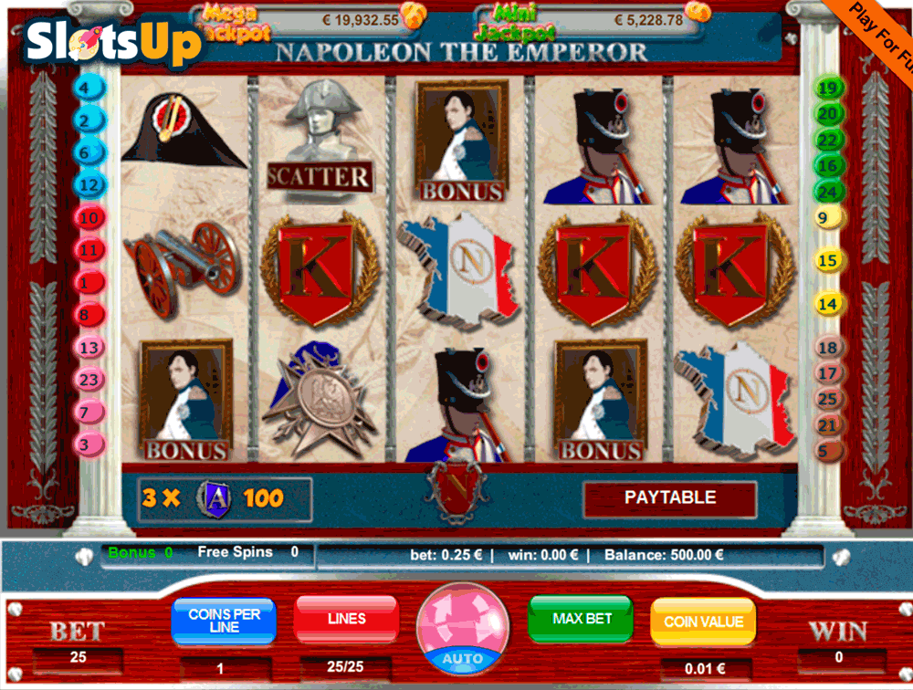 Napoleon online casino no deposit