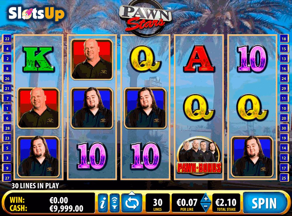 Pawn stars slot machine online, free play