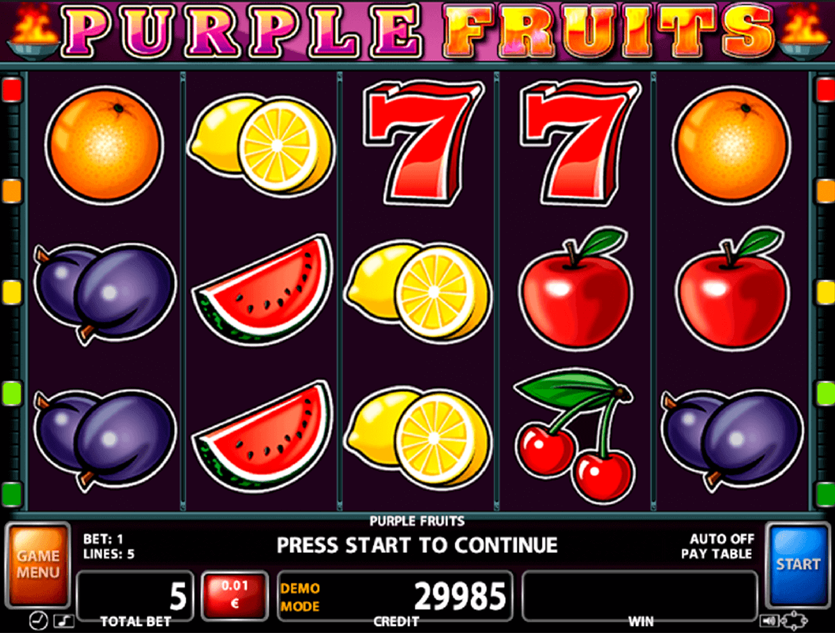 Play free fruit slot machines
