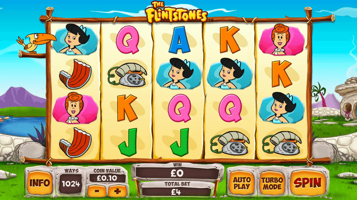 Play Flintstones Slot Machine For Free