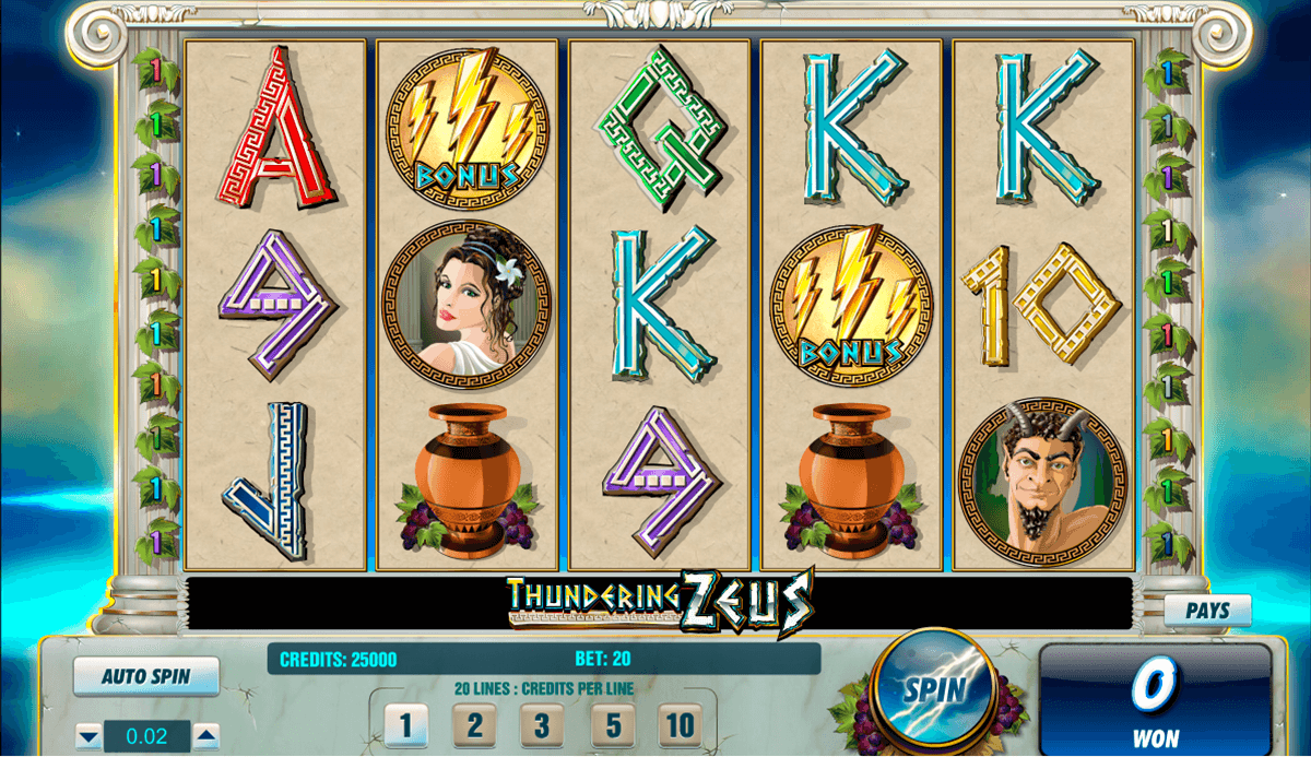 Zeus Casino Free Slot Play
