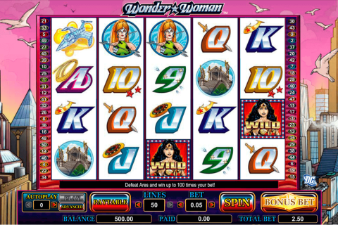 Wonder Woman Slot Machine For Sale