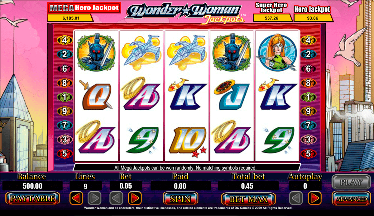 Wonder Woman Slot Machine