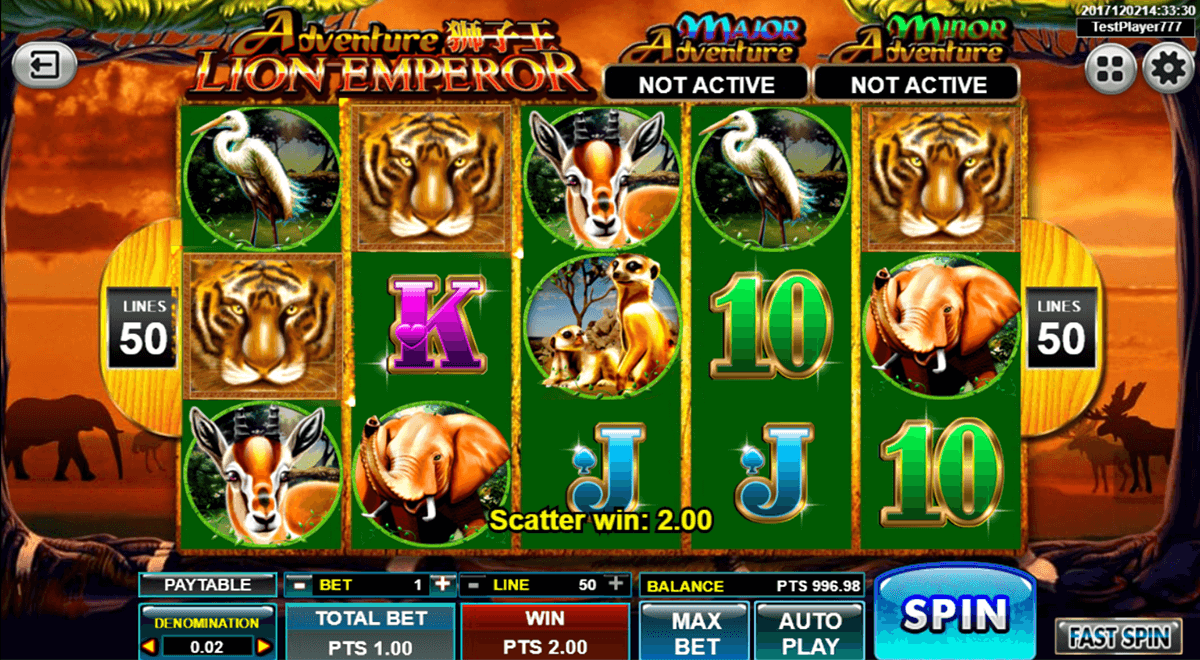 lion king online casino