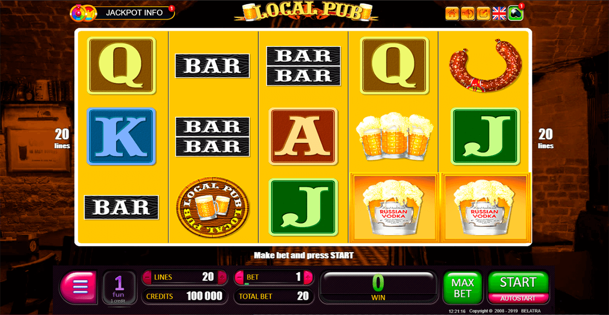 Free pub slot machine