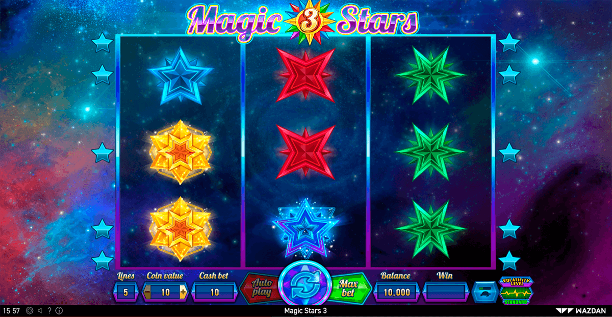 Magic stars 3 slot machine