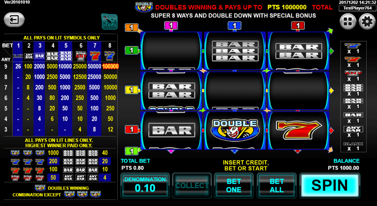 Ultimate Super 8 Ways Slot Machine