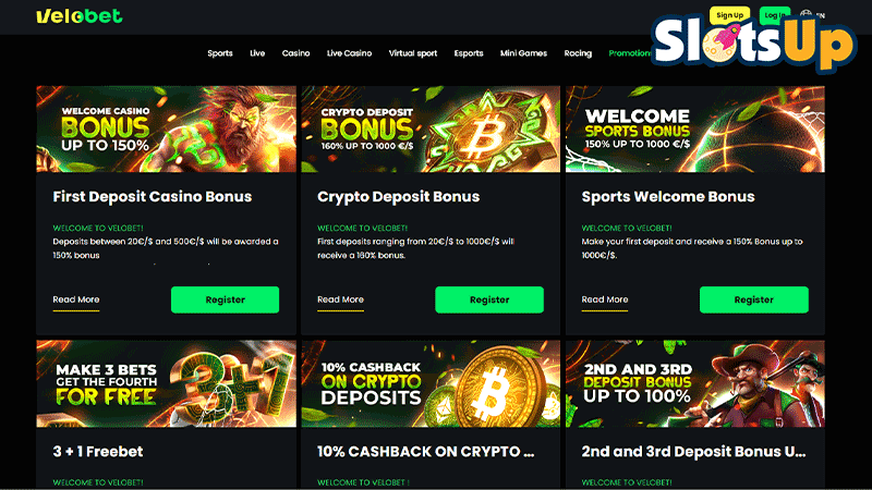 velobet casino promoții